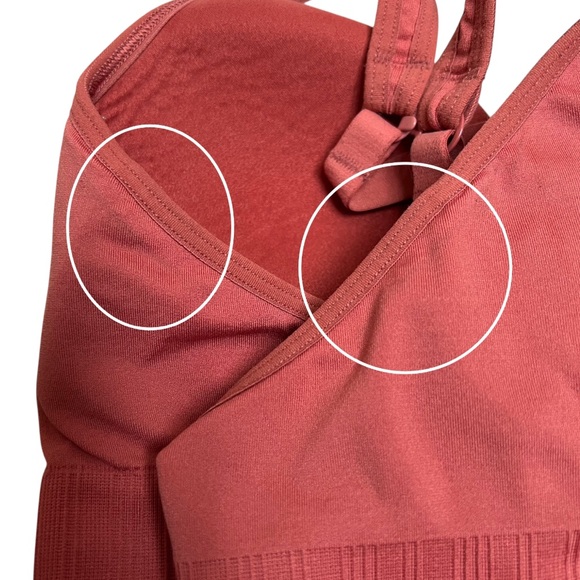 Athleta Embrace Athletic Ribbed Sports Bra - Picture 5 of 5